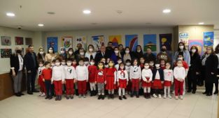 23 Nisan Uluslararası Resim Sergisi Kartal Belediyesi’nde Açıldı