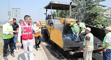 Kartal’da Sezonun İlk Asfaltı Döküldü