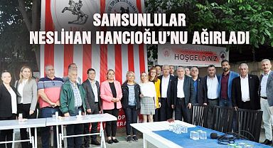 Samsunlular Milletvekili Neslihan Hancıoğlu'nu Ağırladı