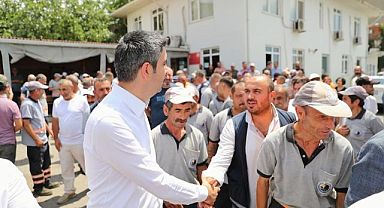Başkan Gökhan Yüksel, Belediye Personeli İle Bayramlaştı