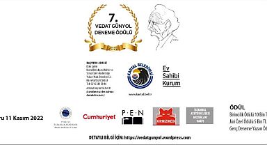 Vedat Günyol 7. Deneme Yarışması İçin Başvuru Süreci Başladı