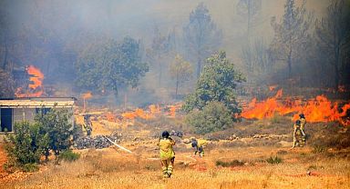 Mersin'deki Orman Yangını Büyüyor!