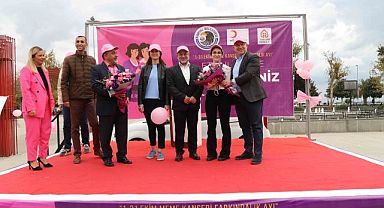 Kartal Belediyesi’nden Meme Kanseri Farkındalık Yürüyüşü