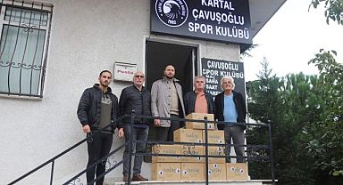 Kartal Belediyesi’nden Amatör Spor Kulüplerine İçme Suyu Desteği