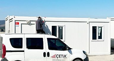 Çetik Grup Afet Bölgesi'nde