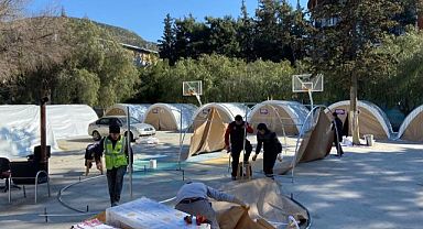 Kartal Belediyesi Hatay’da Afet Koordinasyon Çadırı Kurdu