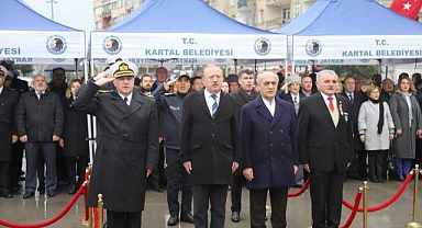 18 Mart Şehitler Günü Kapsamında Kartal’da Anma Programları Düzenlendi