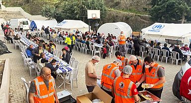 Kartal Belediyesi Hatay'da İftar Vermeye Devam Ediyor