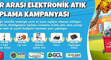 Kartal Belediyesi’nden Okullar Arası Elektronik Atık Toplama Kampanyası