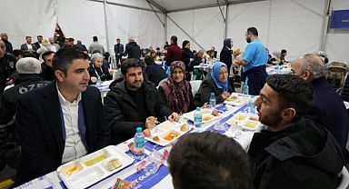 Başkan Gökhan Yüksel İftarını Hasta Yakınlarıyla Açtı