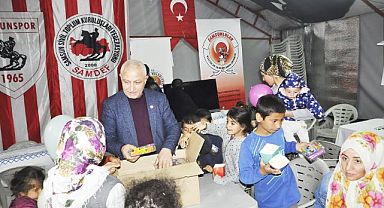 Samsun Köyü Adıyaman'a Umut Oldu (VİDEO HABER)