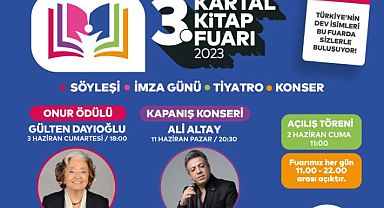 Kartal Kitap Fuarı 3. Kez Kapılarını Açıyor