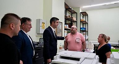 Başkan Yüksel Personeli ile Bayramlaştı