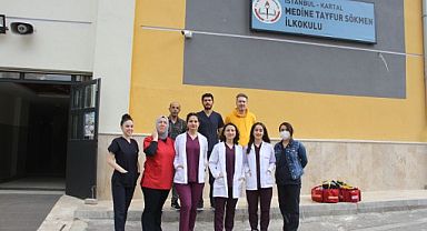 Kartal Belediyesi’nden Birinci Sınıf Öğrencilerine Ağız ve Diş Sağlığı Taraması