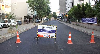 İnönü Caddesi’nde 1500 Ton Asfalt Serimi Yapılacak