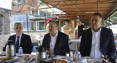 İnsan Halkları Komisyon Üyeleri Kartal Basını ile Bir Araya Geldi