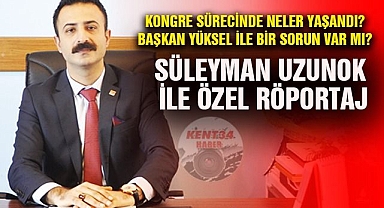 Süleyman Uzunok: Örgüt CHP'de hakim güç olmalı
