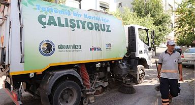 Kartal Belediyesi'nin Yoğun Temizlik Mesaisi Devam Ediyor