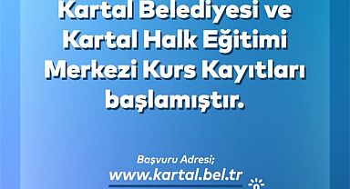Kartal Belediyesi ve Kartal Halk Eğitimi Merkezi Kurs Kayıtları Başladı