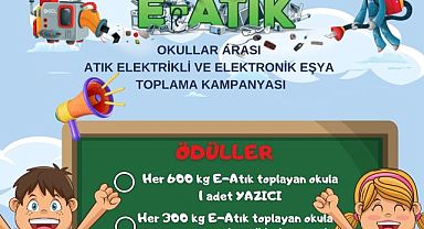 Kartal’da Elektronik Atık ve Atık Pil Toplayan Site, Muhtarlık ve Okullar Kazanıyor