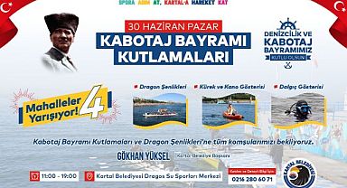 Dragos Su Sporları Merkezi, ‘Kabotaj Bayramı’ kutlamalarının da merkezi olacak