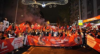 Cumhuriyet’in 101. Yıl Dönümü Kartal’da Coşkuyla Kutlandı