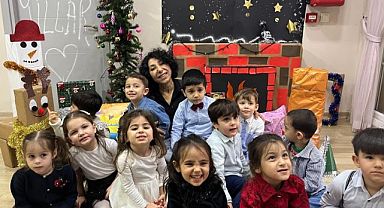 Maltepe Belediyesi’nin kreşlerinde yeni yıl coşkusu