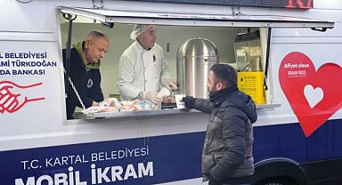 Kartal Belediyesi’nden Soğuk Kış Günlerinde Vatandaşlara Sıcak Destek