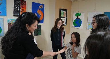 Kartal Belediyesi, Çevre Gönüllüsü Öğrencilerin Sergisine Ev Sahipliği Yaptı