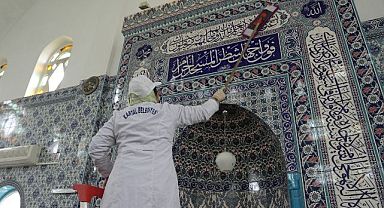 Kartal’da Bayram Öncesi İbadethanelerde Temizlik Çalışması Başlatıldı