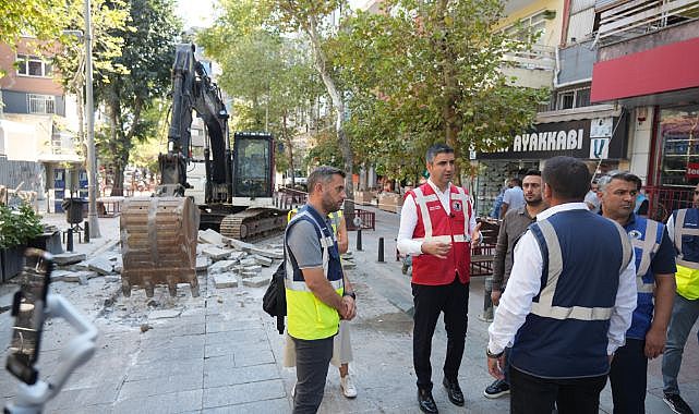 Kartal’ın Caddeleri Adım Adım Yenileniyor