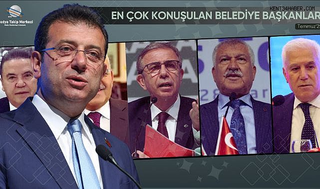 Temmuz 2025’te En Çok Konuşulan Belediye Başkanları