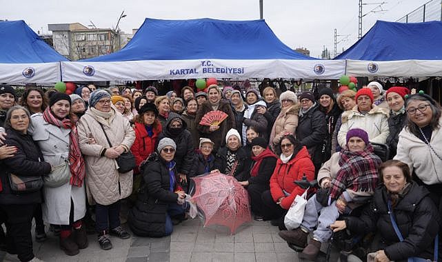 Kartal’da Yılbaşı Coşkusu Kadın Emeği Pazarı Neyzen Tevfik Meydanı’nda Açıldı