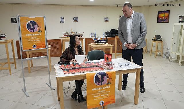 Şair Ezgi Güneş’in “Güneşin Ezgisi” Kitabı Kartal’da Okurlarıyla Buluştu