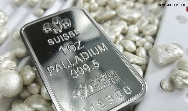 Paladyum bir haftanın en yüksek seviyesinde