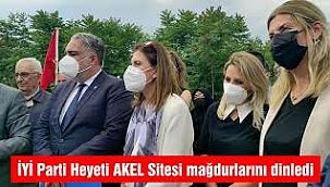 AKEL Sitesi Mağdurlarına İYİ Parti Ziyareti